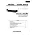 SHARP VC674B Instrukcja Serwisowa