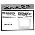 SHARP DV6345S Instrukcja Obsługi