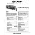 SHARP CD130H SYSTEM Instrukcja Serwisowa