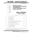 SHARP AR-FX10 Instrukcja Serwisowa