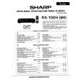 SHARP RX100 Instrukcja Serwisowa