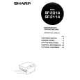 SHARP SF2014 Instrukcja Obsługi