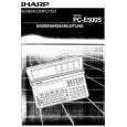 SHARP PCE500S Instrukcja Obsługi