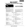 SHARP RGF813H Instrukcja Serwisowa