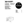 SHARP XG-NV2E Instrukcja Obsługi