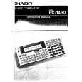 SHARP PC1460 Instrukcja Obsługi