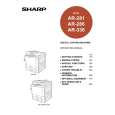 SHARP AR281 Instrukcja Obsługi