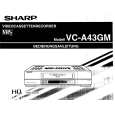 SHARP VC-A43GM Instrukcja Obsługi