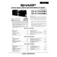 SHARP CDX17H/E Instrukcja Serwisowa