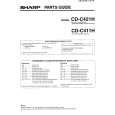 SHARP CD-C411H Katalog Części
