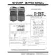 SHARP EL-506W Instrukcja Serwisowa