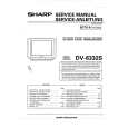 SHARP DV7035S Instrukcja Serwisowa