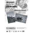 SHARP DVS11SG Instrukcja Obsługi