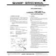 SHARP CE-DC1 Instrukcja Serwisowa