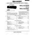 SHARP WQCD30HS Instrukcja Serwisowa