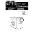 SHARP XG-3200S Instrukcja Obsługi