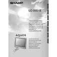 SHARP LC20S1E Instrukcja Obsługi